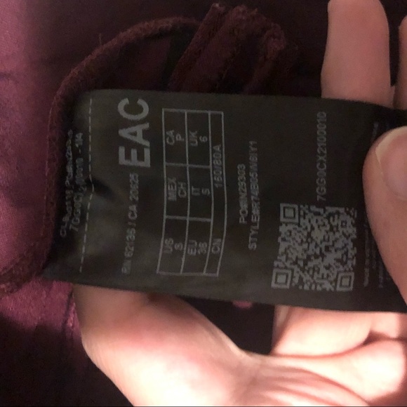 Vintage G by Guess Berry Magenta Skinny Pant Zipper Pocket Jean - Picture 6 of 6